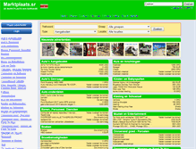 Tablet Screenshot of marktplaats.sr